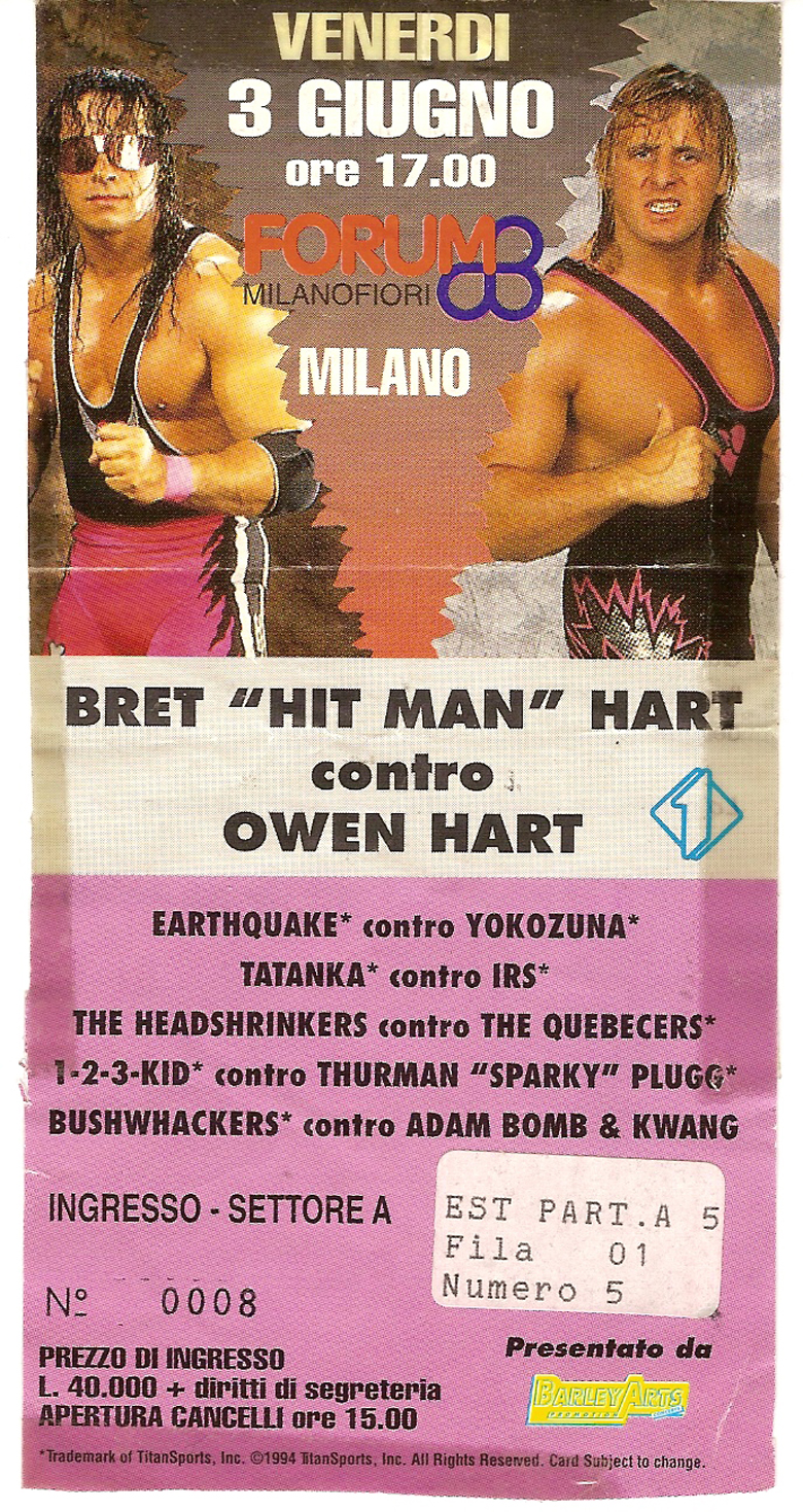 wrestling milano 1995